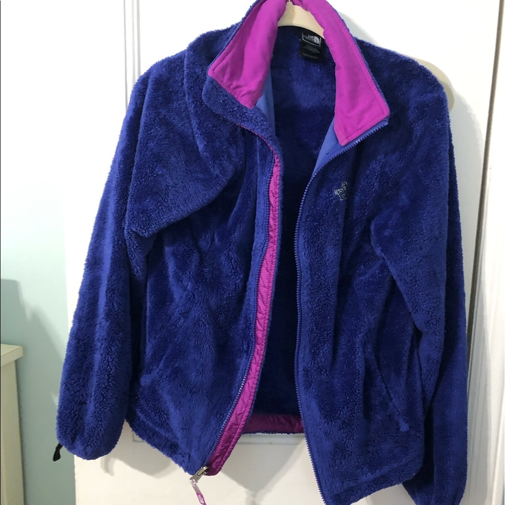 EUC Northface fleece jacket💜💗